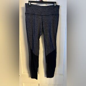 Lululemon Black and Gray Leggings